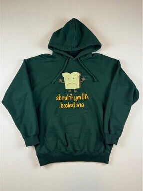 Vetements All my Friends are Baked Reversible Hoodie